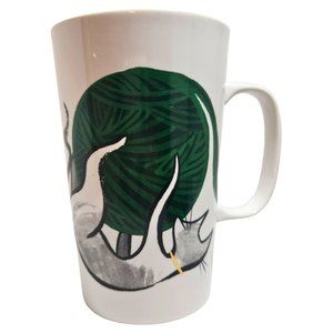 Starbucks Grande Coffee Mug Kitty Cat w/Ball of Yarn Design 2015 Dot Collection